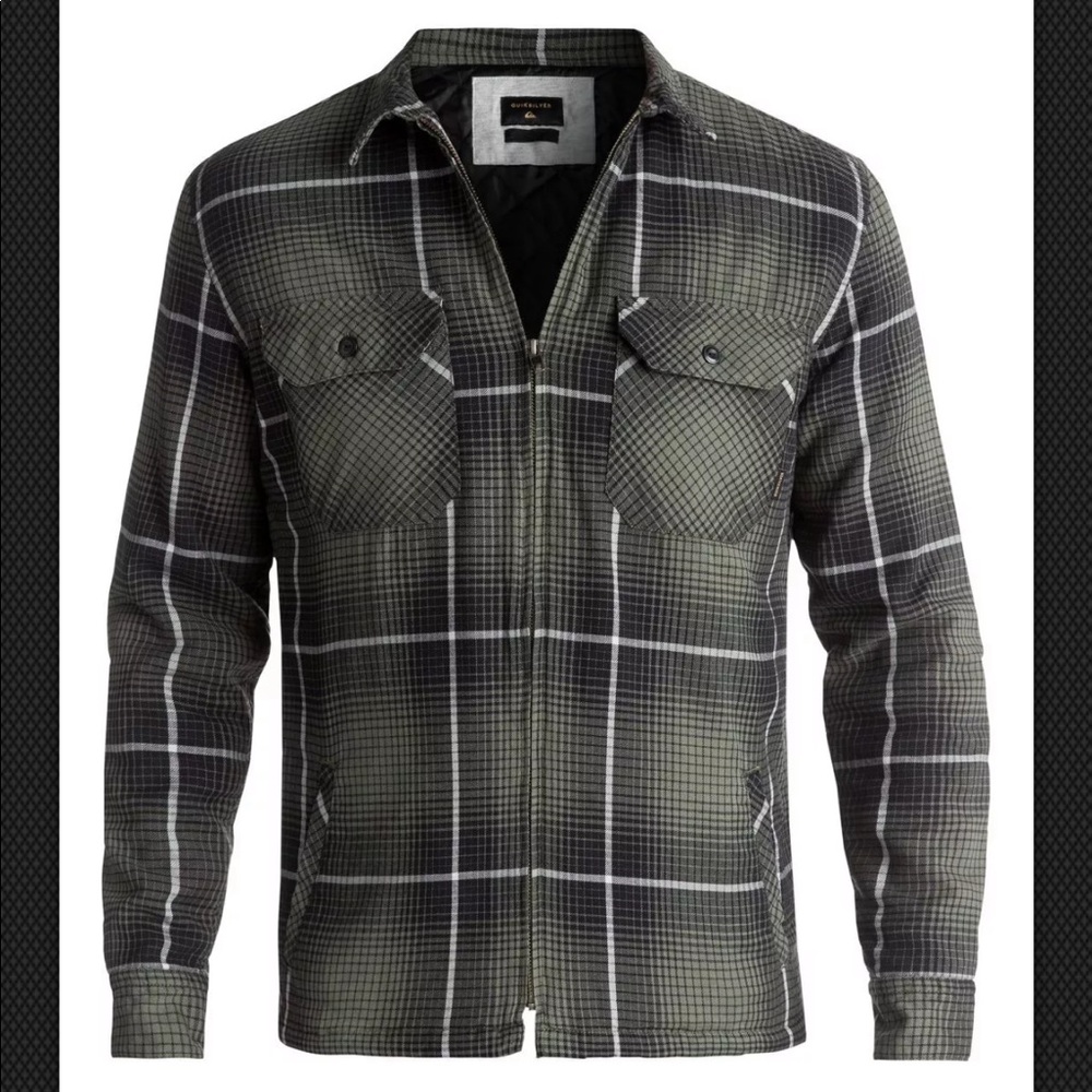 Quiksilver Men's Cypress Road Overshirt L XL - Picture 1 of 7